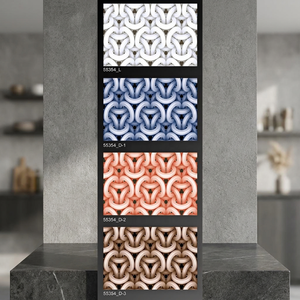 Carreaux muraux en céramique japonaise 3D noir et blanc 12x18 (300x450mm) finition mate pour intérieur et extérieur, type brique réfractaire, fournis par une usine chinoise - Product Image 6