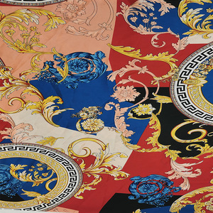 Chất lượng cao chống tĩnh 75D satin 100% Polyester vải in kỹ thuật số và dập nóng cho sườn xám lót MAY - Product Image 3