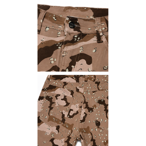 Pantalones Vaqueros Ajustados con Estampado de Camuflaje Desértico, con Múltiples Bolsillos Tipo Cargo, para Uso Diario y Estilo Urbano - Product Image 5