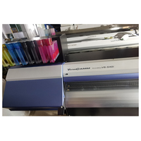 95% nueva impresora de impresión y corte Roland vs540i VS64i se utiliza para la impresión de pegatinas corporales y corte de pancartas de vinilo ECO solvente