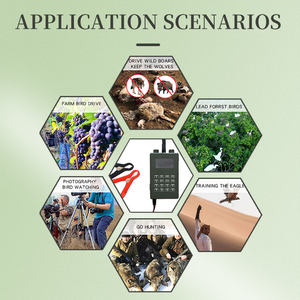 Richiamo Elettronico per Uccelli CSSIWE MIX Play con Doppio Slot per Schede TF, Altoparlanti MP3 per Caccia - Product Image 2