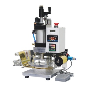 Nhà máy khí nén nhiệt Lá Nóng biểu tượng Máy dập cho giày da giấy - Product Image 2