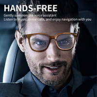 Lunettes Intelligentes ODM avec Double Sortie Audio HIFI, Qualité Sonore Sans Perte, Appel et Lecture Musicale, Accessoires Oculaires IA