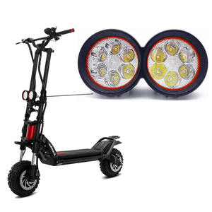 <span class=keywords><strong>Phare</strong></span> avant Kaabo Wolf Series original pour Wolf Warrior X/11 et Wolf King + Scooter électrique Pièces détachées - Product Image 1