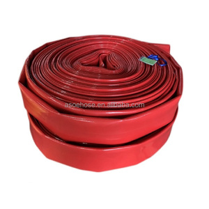 ASOE 8 "10" 12 "tuyau flexible en PU tuyau en gros tuyau en Tpu plat 0.4mm pour l'approvisionnement en eau industrielle transportant de l'eau - Product Image 2