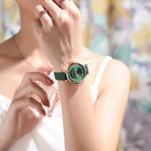 Reloj Curren 9079 para Mujer, Relojes Sencillos con Movimiento de Cuarzo, Correa de Cuero, Reloj de Moda para Chicas - Product Image 6