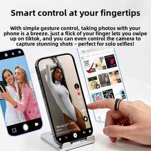 Nuevo Anillo Inteligente 2026 con Pantalla, Contador de Pasos, Control Táctil, Control de Cámara y Pasador de Páginas, Delgado y Cómodo, en Stock, Envío Gratis - Product Image 3