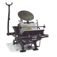 Machine d'impression manuelle commerciale pour cartes de visite, invitations de mariage, impression typographique