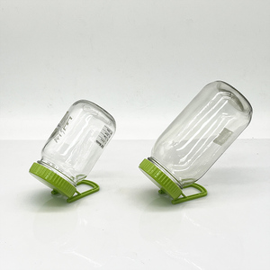 <span class=keywords><strong>Frasco</strong></span> de Germinación Personalizable de 450 ml, Transparente, de Alta Calidad, Termoestable y Resistente al Frío, con Tapa de Plástico - Product Image 2