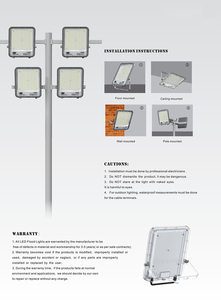 Projecteur LED haute puissance commercial 150W AC100-265V pour parcs industriels et sites miniers - Product Image 5