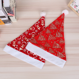 Nuovo Design all'Ingrosso: Cappello <span class=keywords><strong>di</strong></span> Babbo <span class=keywords><strong>Natale</strong></span> Luccicante e Lussuoso <span class=keywords><strong>per</strong></span> <span class=keywords><strong>Adulti</strong></span> - Product Image 4