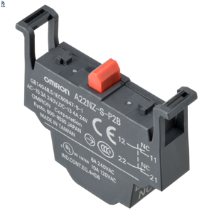 Bloque de Contacto para Sensor de Controlador PLC, Nuevo y Original, A22NZ-S-P2B - Product Image 1