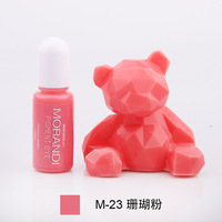 24 Couleurs Pigment Liquide à Base d'Huile Hautement Concentré pour Résine Époxy, Colle AB, Résine Cristalline, DIY, Vente Directe, Teinture Transfrontalière