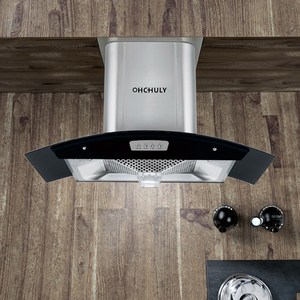 <span class=keywords><strong>Campana</strong></span> <span class=keywords><strong>Extractora</strong></span> Curva con Ventilación, Pantalla Táctil, Inteligente, de Pared, para Uso en Hoteles, Eficiencia Energética - Product Image 4