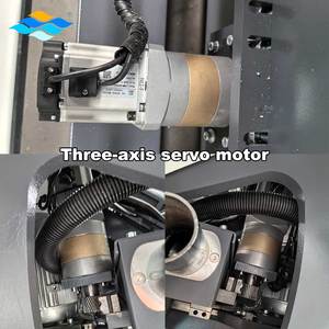 Sierra <span class=keywords><strong>Ingletadora</strong></span> Automática Industrial de 45 Grados con Amplio Rango de Corte, Máquina de Corte de Perfiles de Aluminio CNC para Ventanas y Puertas - Product Image 3