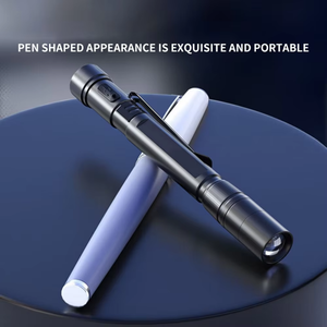 <span class=keywords><strong>Linterna</strong></span> Tipo Lápiz con Zoom, Alto Lumen 500lm, Portátil, Tipo Médico, Tipo-C, Aluminio, Multifuncional, Mini <span class=keywords><strong>Linterna</strong></span> Tipo Bolígrafo, IP44 - Product Image 5