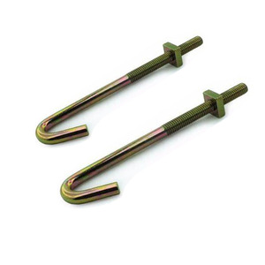 屋根シート用カスタムOEM特殊<span class=keywords><strong>J</strong></span>タイプ屋根フックボルト亜鉛メッキ炭素鋼<span class=keywords><strong>J</strong></span>ボルト - Product Image 1