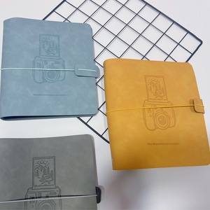 Reliure à feuilles mobiles en cuir PU rétro pour ranger les billets <span class=keywords><strong>de</strong></span> cinéma, <span class=keywords><strong>de</strong></span> train, <span class=keywords><strong>de</strong></span> concert, <span class=keywords><strong>de</strong></span> <span class=keywords><strong>voyage</strong></span> et les souvenirs, format A5, 3,4 x 5,6 pouces - Product Image 2