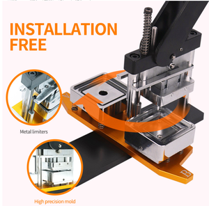 <span class=keywords><strong>Machine</strong></span> manuelle de fabrication d'aimants de réfrigérateur carrés 63,5*63,5 mm, <span class=keywords><strong>machine</strong></span> à badges pour restaurants et projets DIY – Offre Spéciale - Product Image 3