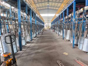 高品质BWG20 BWG21 BWG22镀锌钢丝1.5千克6千克7千克，用于编织0.45毫米 - Product Image 5