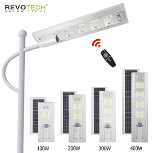 Precio Competitivo, Farola Solar LED Todo en Uno de Alta Resistencia, Fabricada en China, 100W-400W, IP65, para Uso en Carreteras, con Batería de Litio y Sensor de Radar - Product Image 1