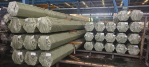 Tuyau en <span class=keywords><strong>acier</strong></span> allié de haute précision soudé par électrofusion (ERW) ASTM noir - Product Image 2
