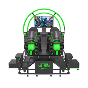 Entretenimiento Star VR Ride 2 asientos simulador de vuelo máquina de juego VR despegar motocicleta en realidad <span class=keywords><strong>virtual</strong></span> <span class=keywords><strong>SIM</strong></span> Racing cockpit - Product Image 2