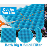 Nouvelle éponge filtrante en mousse pour aquarium, rouleau écologique au graphène, pompe pour maintenir la qualité de l'eau, fournitures essentielles