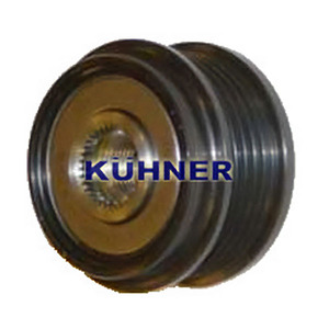 Dispositivo de rueda libre del alternador compatible con AUDI A4 B5 1.6 Gasolina (KW: 74, HP: 100) de 11-1994 a 09-2001 KUHNER - Product Image 1