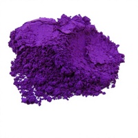 Poudre de Pigment Organique Violet Vif Haute Concentration Bonne Dispersibilité pour Masterbatch Plastique Encre Revêtement Colorant