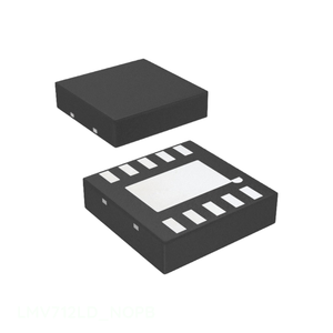 Distribuidor autorizado Chip 10 WFDFN Exposed Pad LMV712LD/NOPB Comprar componentes electrónicos en línea - Product Image 1