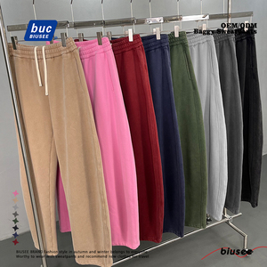 Latest Comfortable Stylish Women Mens Casual <strong>Pants</strong> Customized Acid Wash Vintage Baggy Sweatpants - Product Image 4
