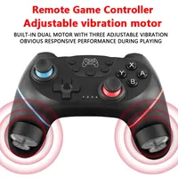 Control Inalámbrico para Nintendo Switch Pro, Conexión BT, Compatible con Accesorios de Juegos Móviles, Motor de Vibración, Joystick, Gamepad