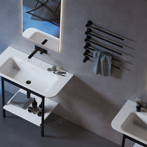 <span class=keywords><strong>Porte</strong></span>-serviettes chauffant CE SAA <span class=keywords><strong>porte</strong></span>-serviettes électrique 5 barres rail chauffe-serviettes mural Quincaillerie <span class=keywords><strong>de</strong></span> <span class=keywords><strong>salle</strong></span> <span class=keywords><strong>de</strong></span> <span class=keywords><strong>bain</strong></span> - Product Image 2