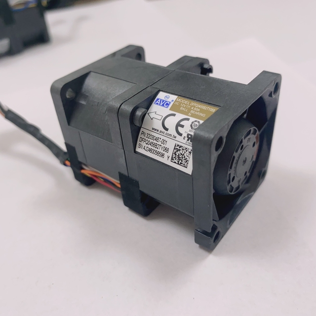 Server Chassis Cooling Fan AVC 4056 40x40x56mm Super High Speed 30000RPM 2.8A 12V DC Axial Flow Fan
