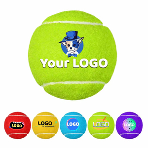 Customized Logo Print Durable Squeaky <b>Dog</b> Tennis <b>Ball</b> Promotion Gift Custom Tennis <b>Balls</b> for Sport Training Pet biting toys - Product Image 6