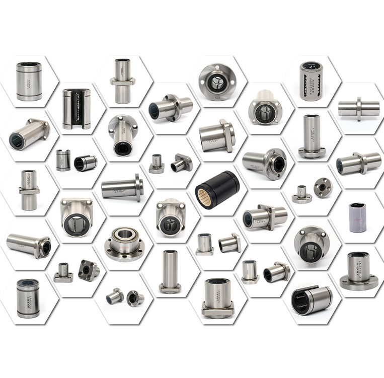 Automation Image Square LMK20LUU LMK25LUU LMK30LUU Square Flange Linear Bearing LMK Series ...
