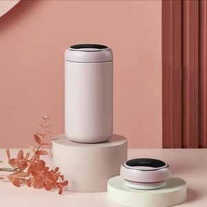 แก้วน้ำเก็บความร้อนสุญญากาศ SUS316 ปราศจากสาร BPA ป้องกันการรั่วซึม ขนาด 300 มล. พร้อมหน้าจอ LED แสดงผล อุณหภูมิ  ผนังสองชั้น เก็บความร้อนได้นาน 10 ชั่วโมง - Product Image 3