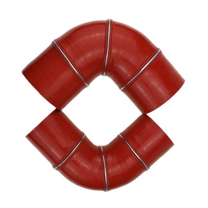 Nouveau produit chaud personnaliser double tuyau réducteur à <span class=keywords><strong>90</strong></span> degrés tuyau en <span class=keywords><strong>silicone</strong></span> <span class=keywords><strong>90</strong></span> - Product Image 4