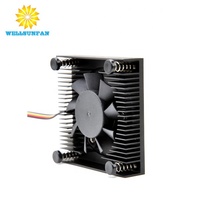 Ventilateur de refroidissement haute performance WellSunFan vérifié, 40 mm, en aluminium, pour carte graphique et ventilateur de refroidissement de disque dur