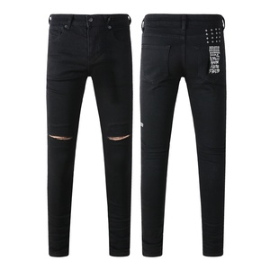   <span class=keywords><strong>Jeans</strong></span> Strappati <span class=keywords><strong>di</strong></span> Alta Qualità Nuova Collezione Designer Brand Denim Homme <span class=keywords><strong>Jeans</strong></span> da <span class=keywords><strong>Uomo</strong></span> - Product Image 5