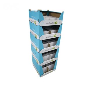 Custom Designed PDQ Cardboard <strong>Displays</strong> Tray Stackable Corrugated Cardboard <strong>Carton</strong> <strong>Display</strong> Rack Paper <strong>Display</strong> Box <strong>Stand</strong> - Product Image 3