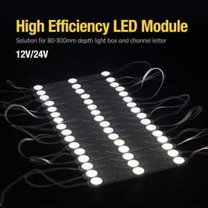 High Power DC12V 125lm/w 3W RGB 2835 SMD IP67 ROHS Certified Outdoor LED Sign Module Light <b>Box</b> for Billboard - Product Image 5