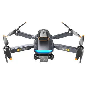 A15 Drone Mini baru, Motor tanpa sikat lampu navigasi Malam 120 derajat sudut lebar stabil terbang kecil FPV Drone dengan satu tombol kembali