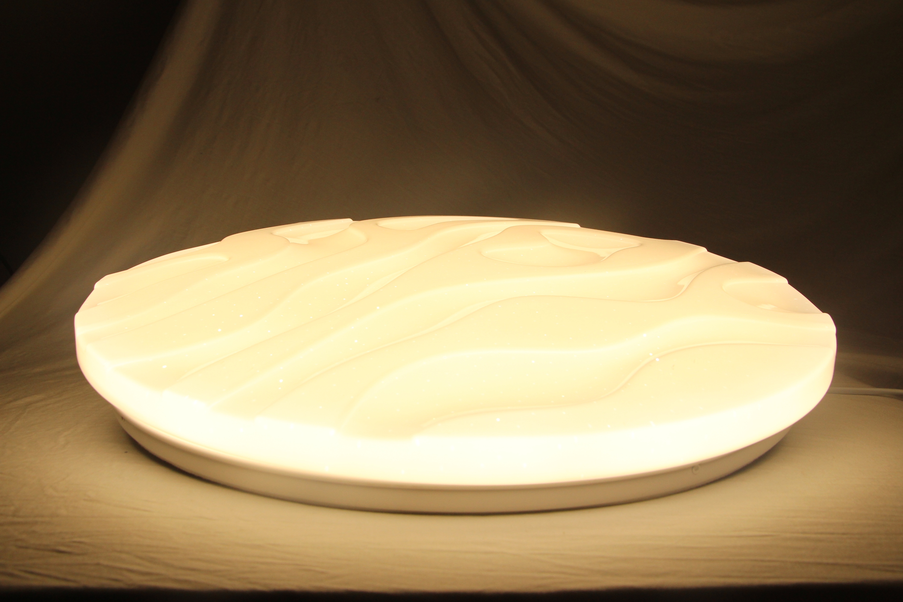 Pop White Round Ceiling Lamp Bedroom Living Room Surface Mounted 3CCT Adjustable LED Panel Light for Home · image 4