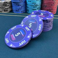 Échantillon de conception gratuit, jetons de poker en céramique de 10 g, 39 mm, logo personnalisé pour tournoi, fabricants chinois, jeu de poker, jeu de hasard, cadeaux