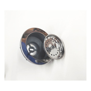 <span class=keywords><strong>Kit</strong></span> de Desagüe para <span class=keywords><strong>Fregadero</strong></span> de Acero Inoxidable de Diseño Moderno para el Mercado Americano, con Filtro y Cubo de Basura, 47 mm Lanbo H0021 110 mm Fácil Instalación - Product Image 5