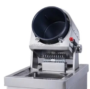 Automatische Voedsel Roterende Gas Roer Gebakken Rijst Robot Machine Automatische Wok Kookmachine