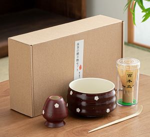 Nuevo batidor de té pintado a mano personalizado Matcha cepillo Song Dynasty TEA-making Matcha <span class=keywords><strong>whish</strong></span> and Bowl - Product Image 3