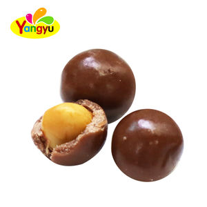 YangYu Wholesale Choco Coated <strong>Covered</strong> <strong>Peanuts</strong> Ball Round Confectionery Supply <strong>Peanut</strong> <strong>Chocolate</strong> - Product Image 4
